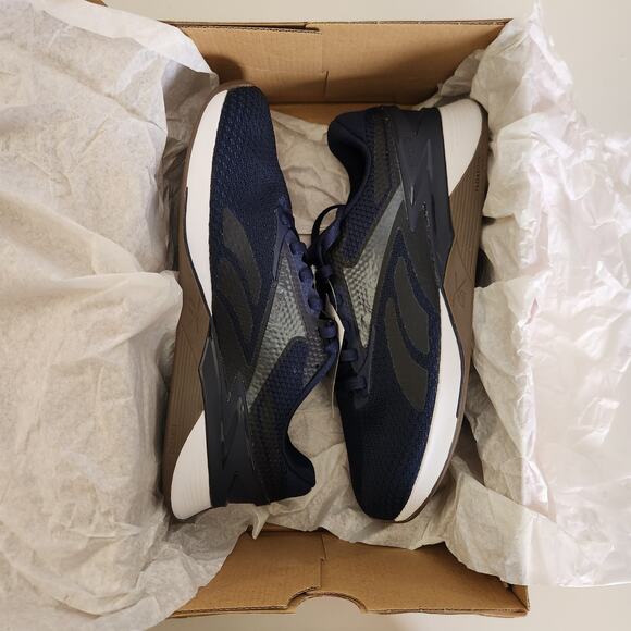 Reebok Unisex Nano X3 Sneaker, Vector Navy/Black Lee, 8 US Men
